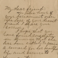 Letter from M.E.J. Washington to Eartha M.M. White, July 22, 1920, Jacksonville, Florida