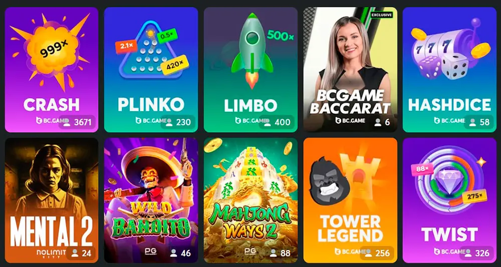 استمتع بأفضل تجربة مع Slots BC Game